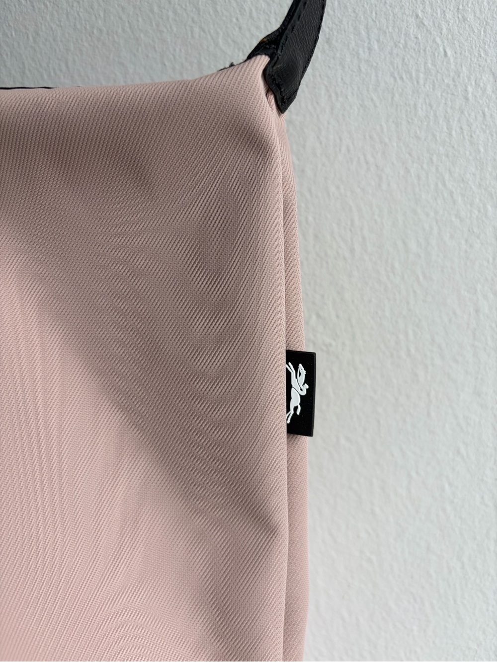 Longchamp Energy XXL Long Handle Dusty Rose Tote with Black Trim - Picture 4 of 14